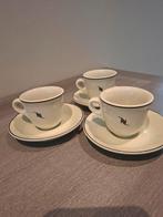 Drie kopjes en schotels van NESPRESSO. ONBERISPELIJK, Ophalen of Verzenden, Zo goed als nieuw
