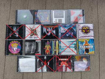 Lot 11 cd's Techno, Industrial, Ambient, Acid, Experimental beschikbaar voor biedingen