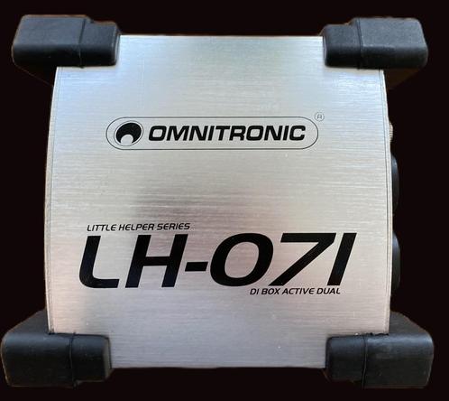 OMNITRONIC LH-071 Active Dual DI Box, Muziek en Instrumenten, Instrumenten | Toebehoren, Zo goed als nieuw, Ophalen of Verzenden