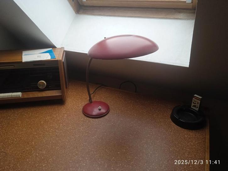 Bureau-  tafellamp in Bauhaus stijl jaren 60, Antiek en Kunst, Antiek | Verlichting, Ophalen