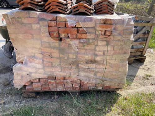 Beerse recuperatiestenen – 1,5 pallet – ca. 1500 stenen, Doe-het-zelf en Bouw, Metselstenen, Nieuw, Bakstenen, Ophalen
