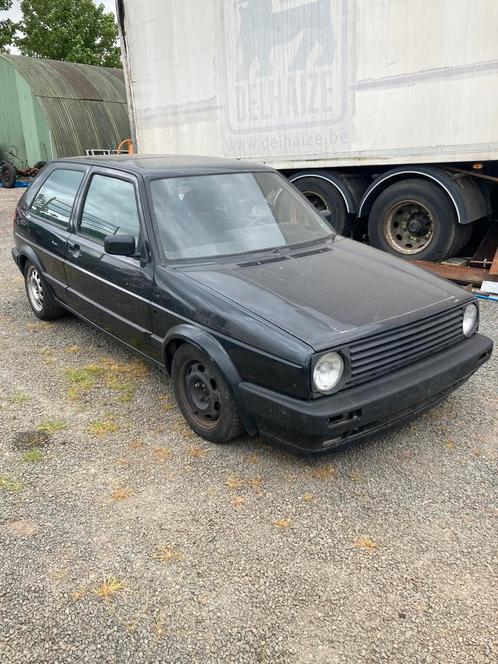 Golf 2 GTD, Auto's, Volkswagen, Particulier, Golf, Diesel, 3 deurs, Handgeschakeld, Zwart, Ophalen
