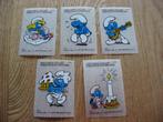 5 Vintage Smurfen Peyo 1990 Kraspapier, Verzamelen, Stripfiguren, Ophalen of Verzenden, Smurfen, Nieuw, Plaatje, Poster of Sticker