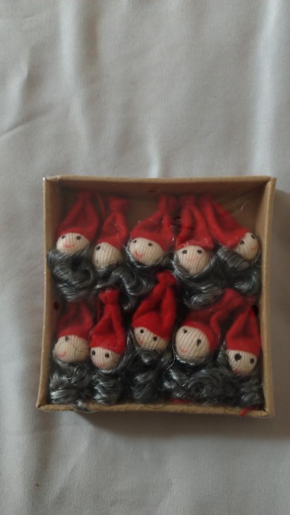 Kaboutertjes in stof SNOMYS van ikea, Diversen, Kerst, Zo goed als nieuw, Ophalen