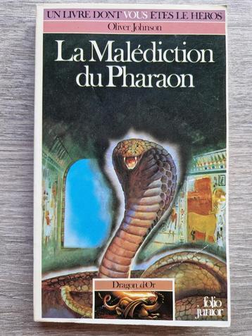 Ldvelh La Malédiction du Pharaon Série Dragon D'Or Livre Don beschikbaar voor biedingen