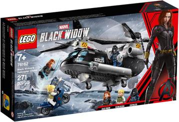 Lego 76162 Marvel la poursuite en hélicoptère de Black Widow