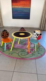 Table et 3 chaises en bois VILAC, Enfants & Bébés, Chambre d'enfant | Tables & Chaises, Utilisé, Table(s) et Chaise(s)