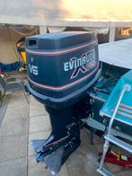 150pk evinrude xp v6 glastron carlson, Watersport en Boten, Ophalen, Gebruikt, Elektrische start, 30 pk of meer