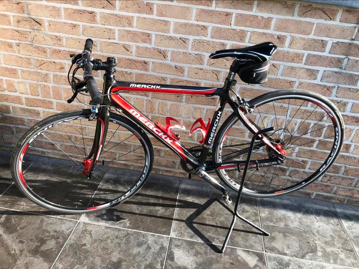 Heel mooie koersfiets, full carbon, Merckx., Fietsen en Brommers, Fietsen | Racefietsen, Carbon, Ophalen