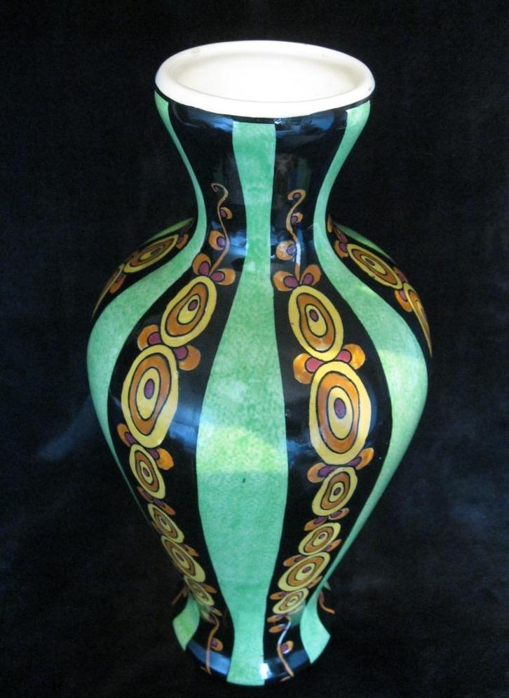 Keramis Boch (1923!) GROTE vaas Charles Catteau., Antiek en Kunst, Antiek | Vazen, Ophalen