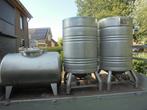 Biertank, RVS tank, INOX tank, melktank. 2 stuks., Ophalen