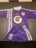 BIEDEN - voetbaltenue (trui, broek) RSC Anderlecht jaren 90, Ophalen, Gebruikt, Shirt