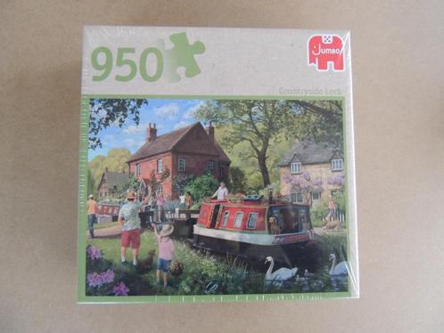 Puzzle 950 pièces - Countryside lock, Hobby en Vrije tijd, Denksport en Puzzels, Legpuzzel, Ophalen