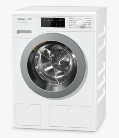Wasmachine Miele Twindos 8kg, Elektronische apparatuur, Wasmachines, Gebruikt, Voorlader, 6 tot 8 kg, 85 tot 90 cm, 1200 tot 1600 toeren