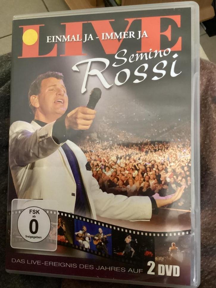 Semino Rossi - Einmal Ja, Immer Ja (Live). 2 dvd’s, Cd's en Dvd's, Dvd's | Muziek en Concerten, Ophalen of Verzenden