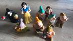 Disney figuurtjes Sneeuwwitje 9 stuks, Comme neuf, Enlèvement