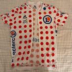 Maillot à pois TDF 2021, Blanc, Taille 48/50 (M), Envoi, Course à pied ou Cyclisme