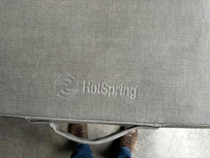 Jacuzzi Hotspring Stride, Tuin en Terras, Bubbelbaden en Hottubs, Zo goed als nieuw, Vast, Afdekzeil, Filter, Pomp, Ophalen