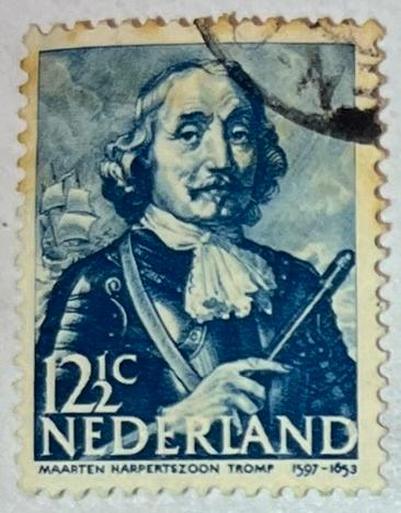 postzegel Nederland 1943 12,5 cent (NL0010), Postzegels en Munten, Postzegels | Nederland, Gestempeld, Na 1940, Ophalen of Verzenden