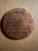 Frankrijk medaille van 1791, Enlèvement ou Envoi, Bronze