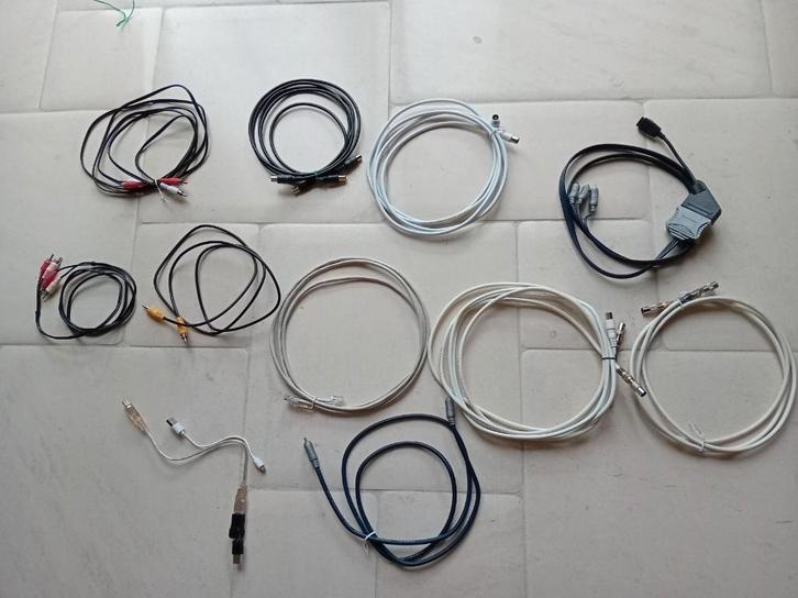 audio en tv kabels, Audio, Tv en Foto, Audiokabels en Televisiekabels, Gebruikt, Ophalen of Verzenden