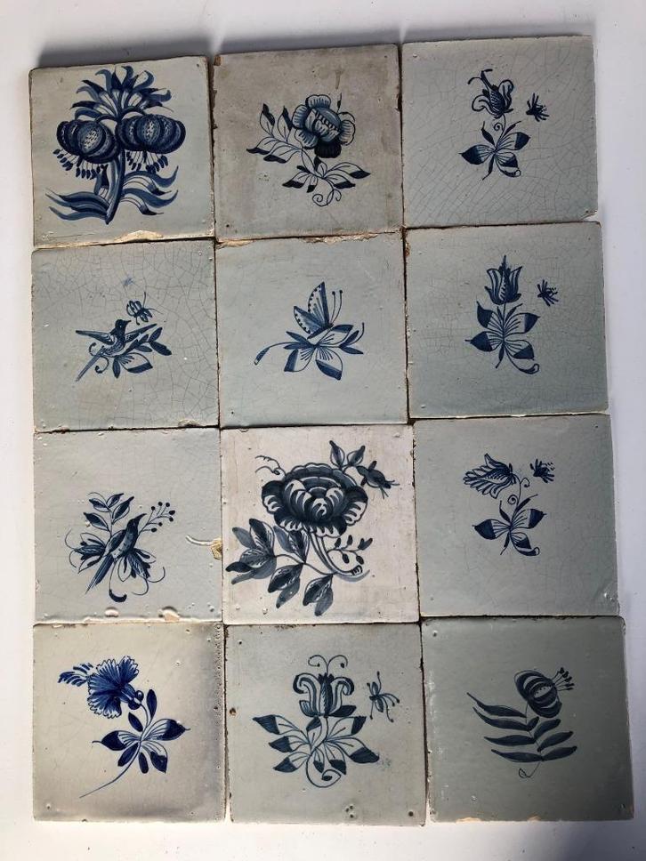 oude tegels, Antiek en Kunst, Antiek | Wandborden en Tegels, Ophalen