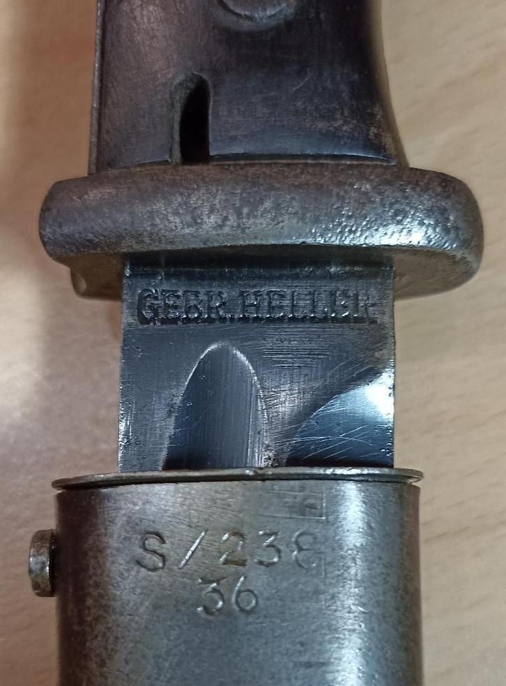 Baïonnette Allemande pour Mauser ww2, Collections, Objets militaires | Seconde Guerre mondiale, Armée de terre, Envoi