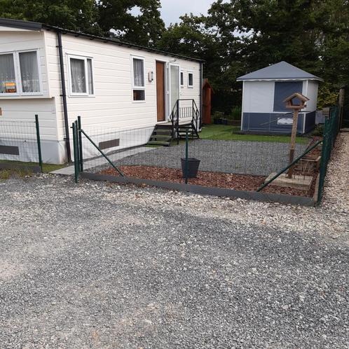 Mobil-home 9 mètres à vendre camping heultje westerlo, Caravanes & Camping, Caravanes résidentielles, Enlèvement