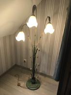Metalen vloerlamp, Huis en Inrichting, Lampen | Vloerlampen, 150 tot 200 cm, Gebruikt, Metaal