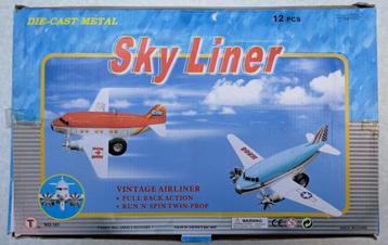 TT Sky Liner : Overdoos met 11 Vintage vliegtuigen Airliners beschikbaar voor biedingen