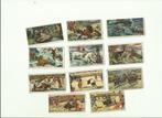 Victoria oude chromo's reeksen C stierengevechten en D jacht, Verzamelen, Ophalen of Verzenden, Voor 1940