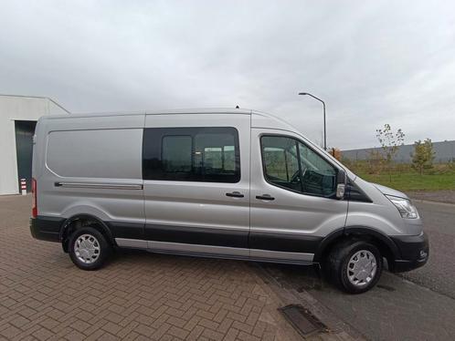 Ford transit 2t l3h2 automaat 2020 dubbel cabine, Auto's, Bestelwagens en Lichte vracht, Particulier, ABS, Achteruitrijcamera