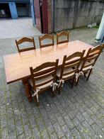 Eetplaats, Huis en Inrichting, Ophalen, Gebruikt, 4 tot 6 stoelen