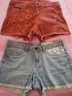 2 Mooie jeans shorts, Kleding | Dames, Broeken en Pantalons, Maat 38/40 (M), Ophalen of Verzenden, Zo goed als nieuw