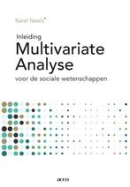 Inleiding Multivariate Analyse, Ophalen of Verzenden, Zo goed als nieuw, Hoger Onderwijs