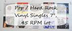 Pop / Hard Rock Vinyl Singles 7", 45 RPM lot, Cd's en Dvd's, Vinyl Singles, Ophalen, Gebruikt, 7 inch, Single