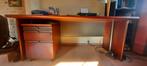 Houten bureau met aparte ladekast 180 x 90 x 72 +  stoel, Huis en Inrichting, Ophalen, Gebruikt, Bureau