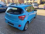 Hyundai i10 1.0B A/T 06/2014, Auto's, Hyundai, Euro 5, Stof, Blauw, Bedrijf