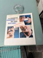 Boule d'or reclame bord plaat karton la cigarette, Utilisé, Enlèvement ou Envoi, Panneau publicitaire