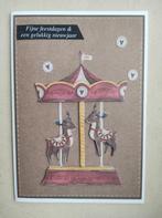 Zelfgemaakte kerstkaart met omslag, Hobby en Vrije tijd, Kaarten | Zelfgemaakt, Ophalen of Verzenden, Nieuw, Kerst