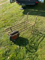 Steekkar platte kruiwagen, Tuin en Terras, Kruiwagens, Ophalen, Gebruikt