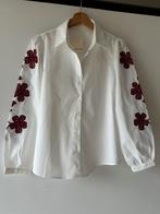 Nouveau chemisier brodé S-M-L, Suzy Milly, Envoi, Neuf, Rouge