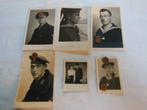 Lot (7) 6 Originele portretfoto's soldaten Kriegsmarine WO 2, Verzamelen, Militaria | Tweede Wereldoorlog, Ophalen of Verzenden