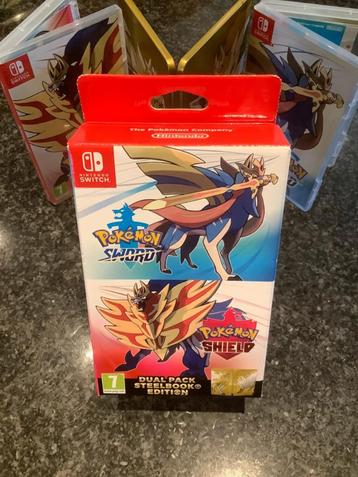 Pokémon Sword and Pokémon Shield Dual pack - Nintendo Switch beschikbaar voor biedingen