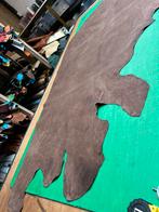 Bruin patina-vintage halve huid 1.8 mm dikte soepel A-89, Hobby en Vrije tijd, Ophalen of Verzenden, Bruin