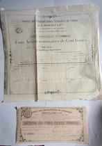 Oude waarde papieren, Postzegels en Munten, Aandelen en Waardepapieren, Ophalen of Verzenden
