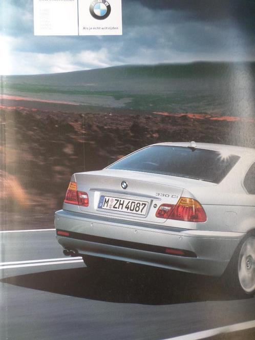 Brochure BMW Série 3 Série Coupé E46, Livres, Autos | Brochures & Magazines, BMW, Enlèvement ou Envoi