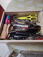 Lot de couverts et accessoires pour la cuisine., Maison & Meubles, Enlèvement, Utilisé, Inox ou Chrome, Couverts en vrac