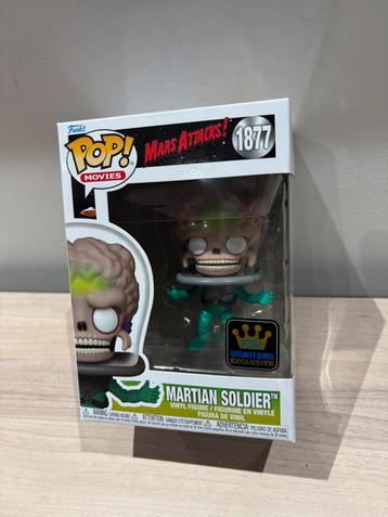 Funko Pop! Mars Attacks - Martian Soldier #1877 Specialty . beschikbaar voor biedingen