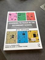 Learning to teach in the secondary school, Ophalen of Verzenden, Nieuw, Overige niveaus, Engels